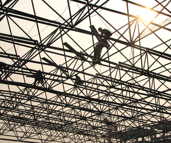 厦门厂房网架安装