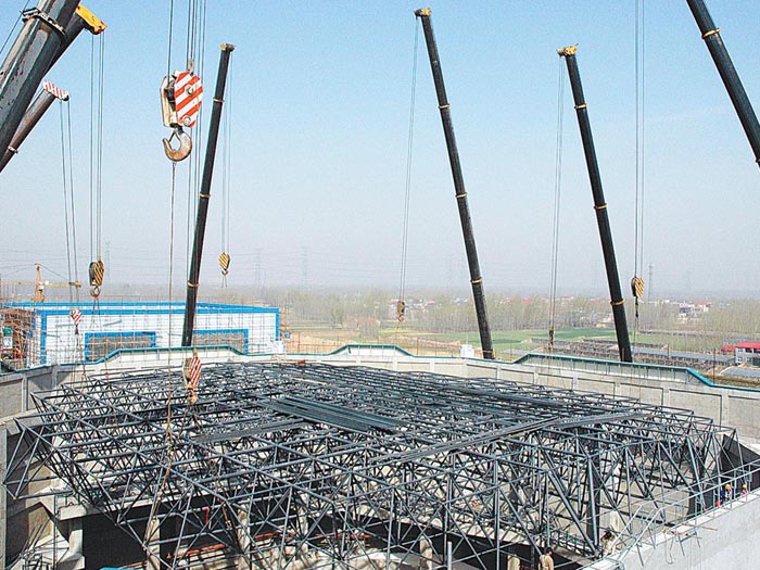 厦门网架高空滑移法