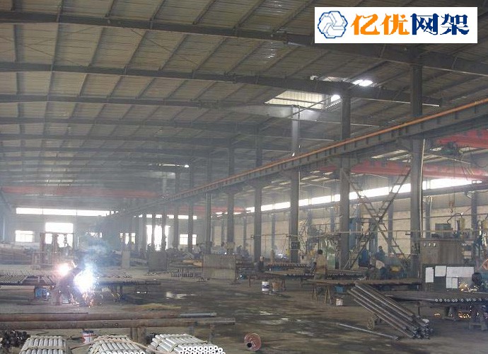 厦门网架生产车间